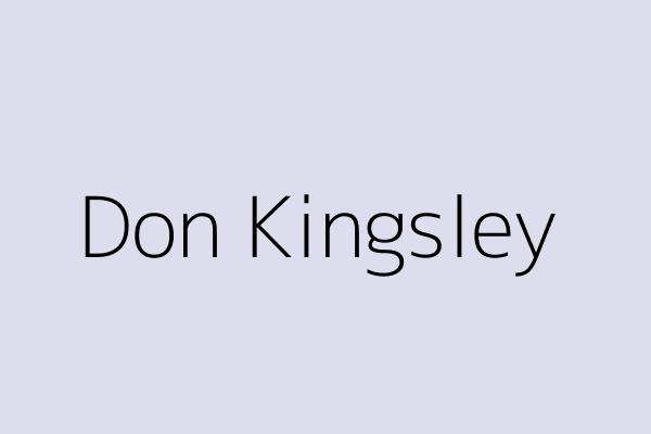 Don Kingsley 